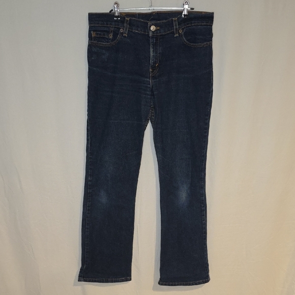 Levi's Denim - Levi's Dark Blue Superlow Boot Cut Jeans